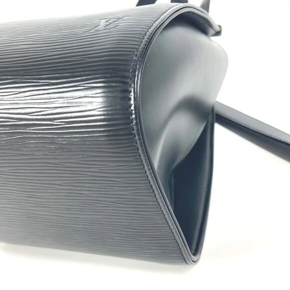 LOUIS VUITTON M52392 Epi Migny Crossbody Shoulder Bag Epi Leather Noir Black - Picture 9 of 10